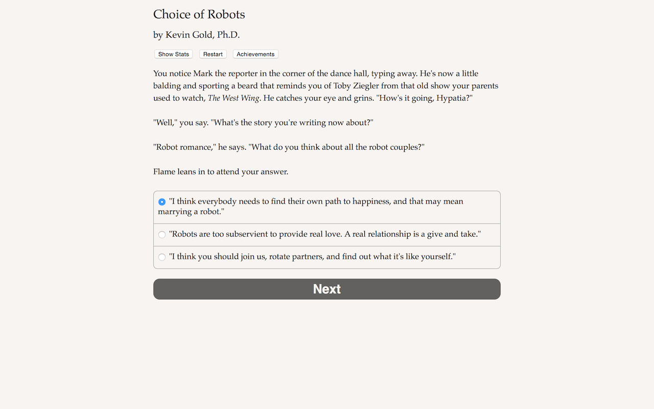 #3. Choice of Robots (Steam) Podle: Choice of Games