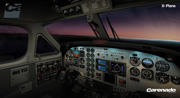 X-Plane 10 AddOn - Carenado - B200 King Air