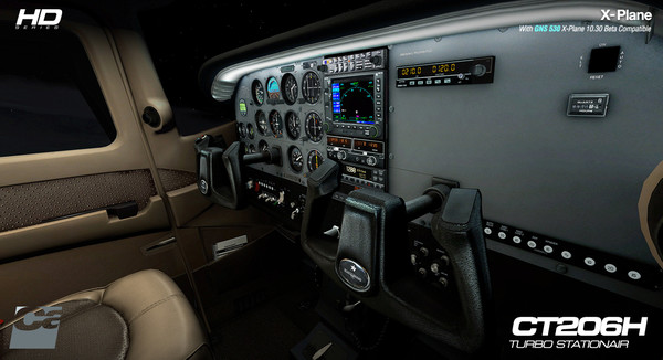 X-Plane 10 AddOn - Carenado - CT206H Stationair.