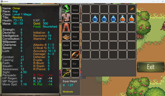 Screenshot z Landonia