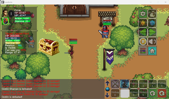 Screenshot z Landonia