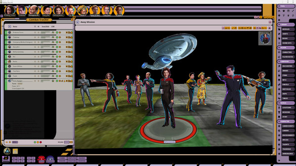 Fantasy Grounds - Star Trek Adventures: Voyager Player Characters