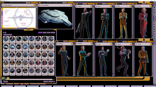 Fantasy Grounds - Star Trek Adventures: Deep Space Nine Player Characters