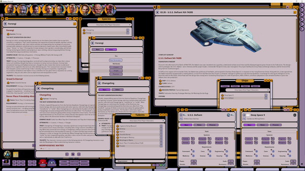 Fantasy Grounds - Star Trek Adventures: Deep Space Nine Player Characters