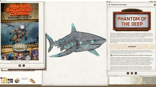 Fantasy Grounds - Savage Saturday Cinema: Phantom of the Deep