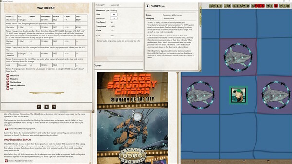 Fantasy Grounds - Savage Saturday Cinema: Phantom of the Deep