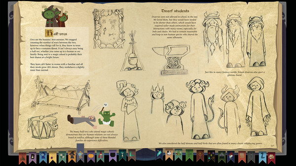 Spellcaster University Artbook