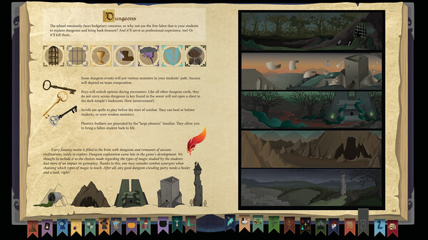 Spellcaster University Artbook.