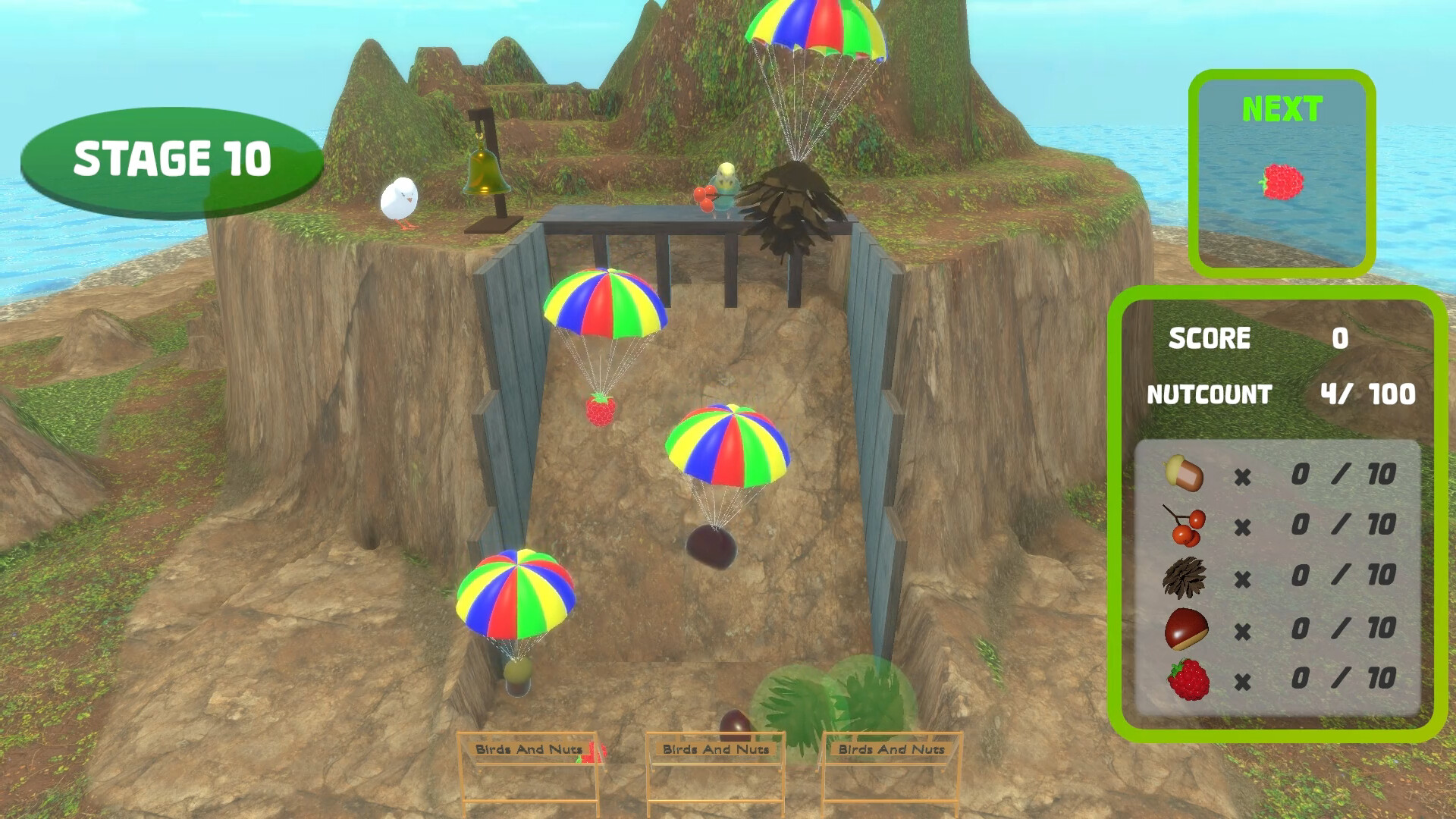 Birds and Nuts screenshot #2