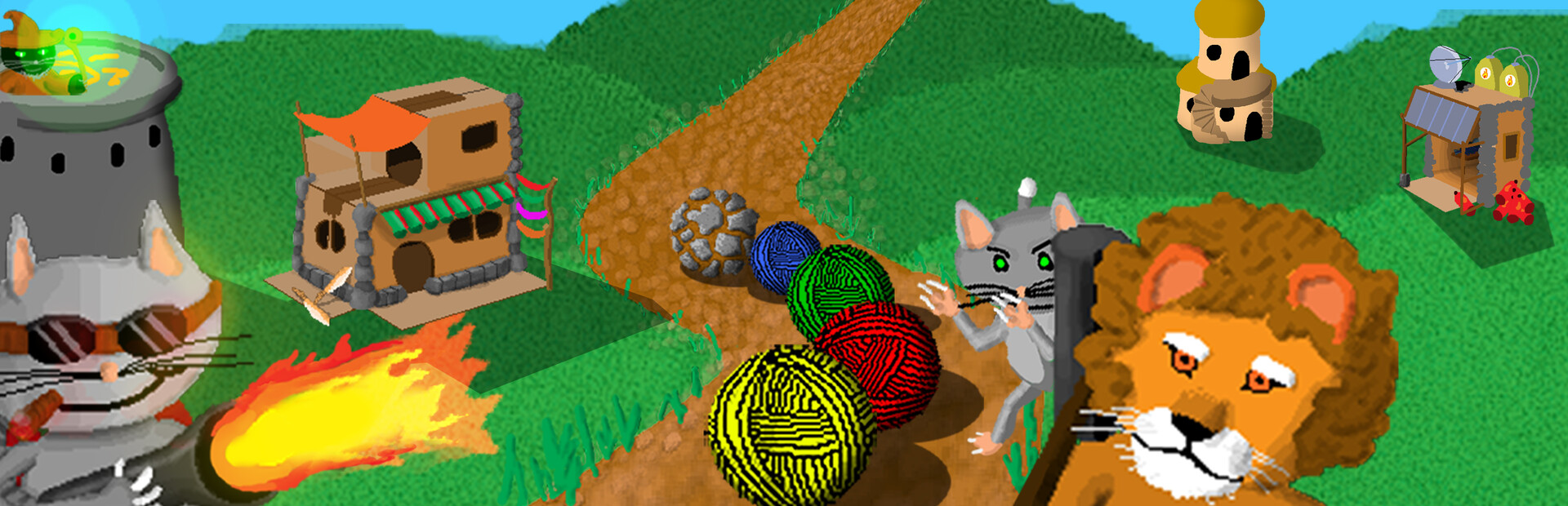 Meow TD: Endless Yarn