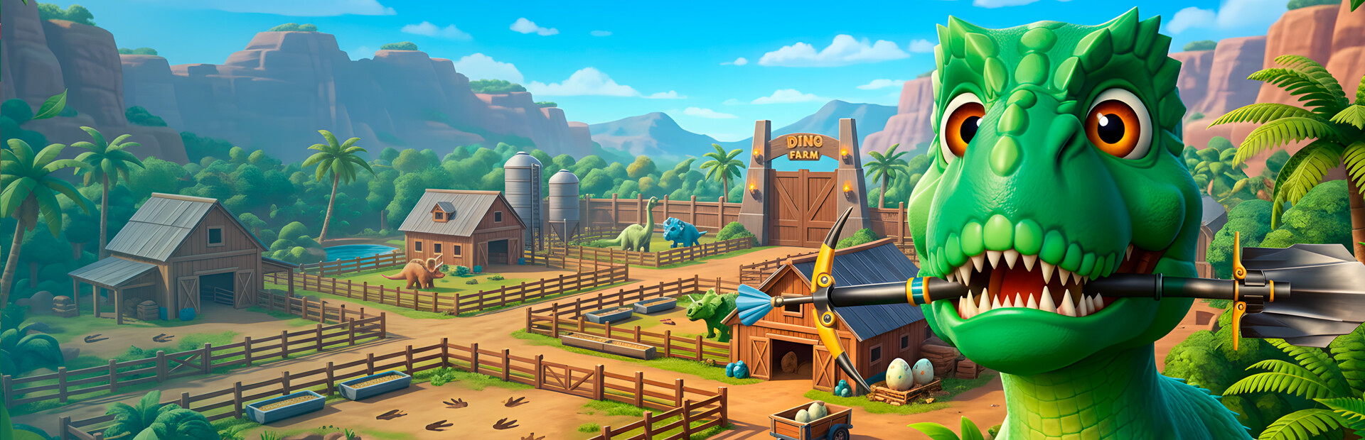 DINO FARM: Adventures in Jurassic Secrets