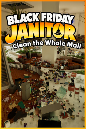 Cover art of Black Friday Janitor: Clean the Whole Mall