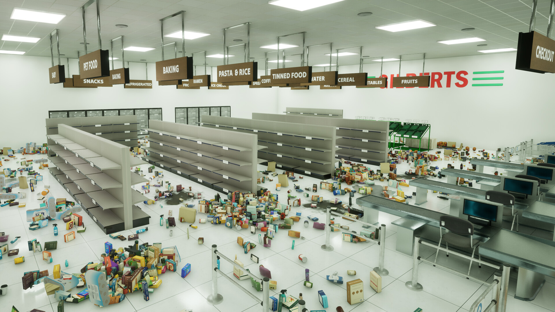 Black Friday Janitor: Clean the Whole Mall screenshot 3
