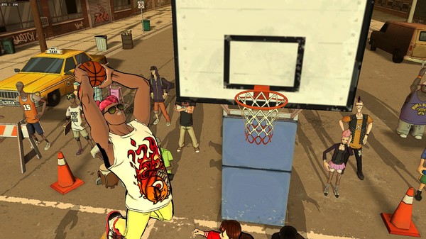 Screenshot z FreeStyle 2: Street Basketball