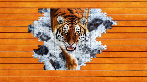 Big Cat Jigsaw Quest — gameplay screenshot 2