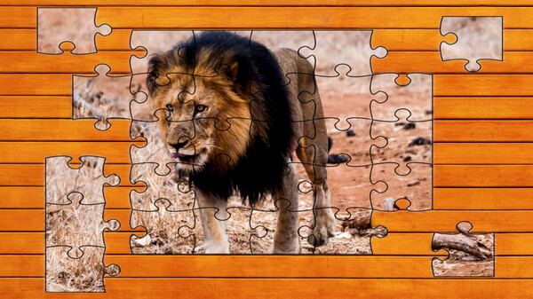 Big Cat Jigsaw Quest — gameplay screenshot 3