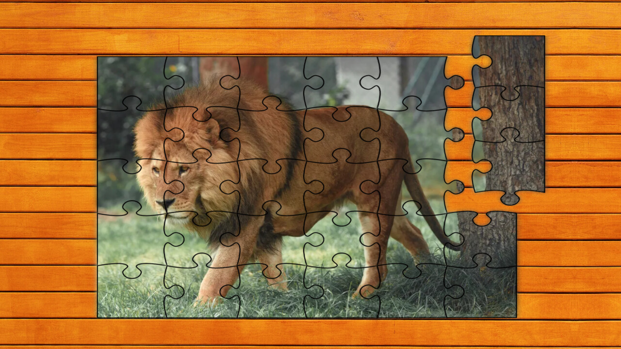 Big Cat Jigsaw Quest screenshot #1
