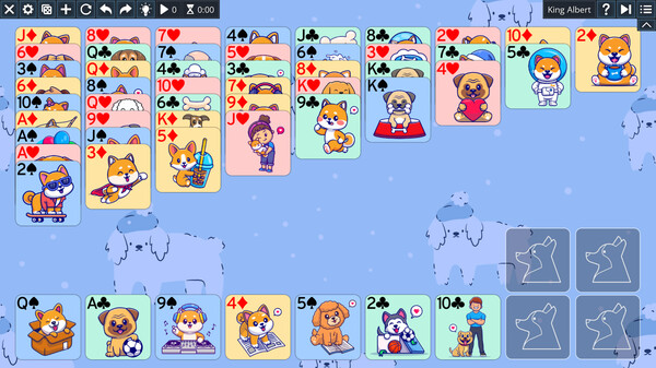 Free Solitaire - Dogs
