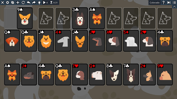 Free Solitaire - Dogs