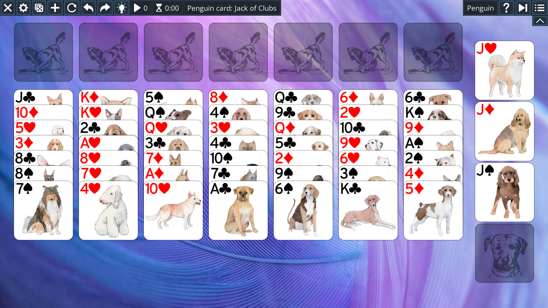 Free Solitaire - Dogs Featured Screenshot #1