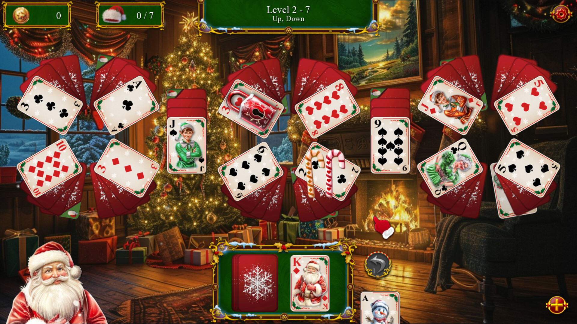 Santa's Christmas Solitaire