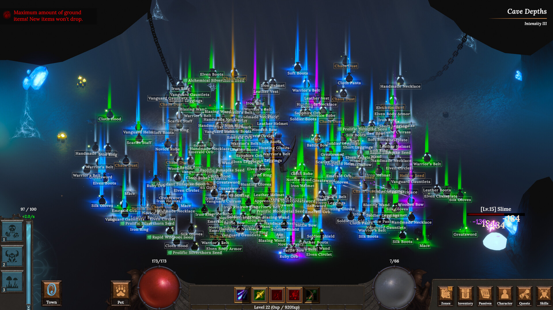 Lootlands: Idle ARPG screenshot 1