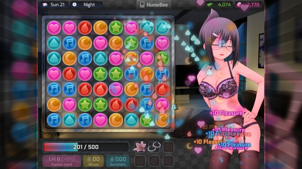 Screenshot z HuniePop