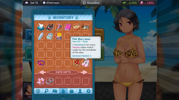 Screenshot z HuniePop
