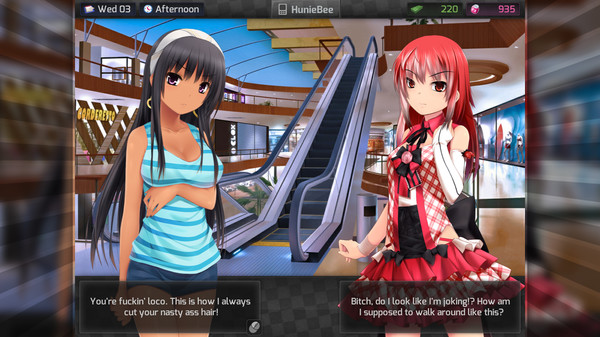 Screenshot z HuniePop