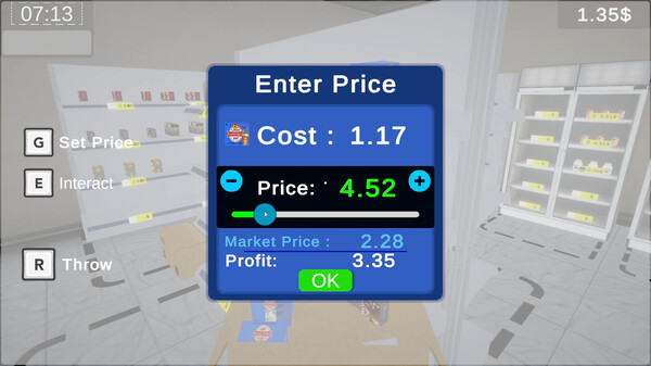 Скриншот 2 из игры Supermarket Simulator Pro