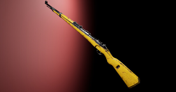 Their Land - Golden Rifle Skin.