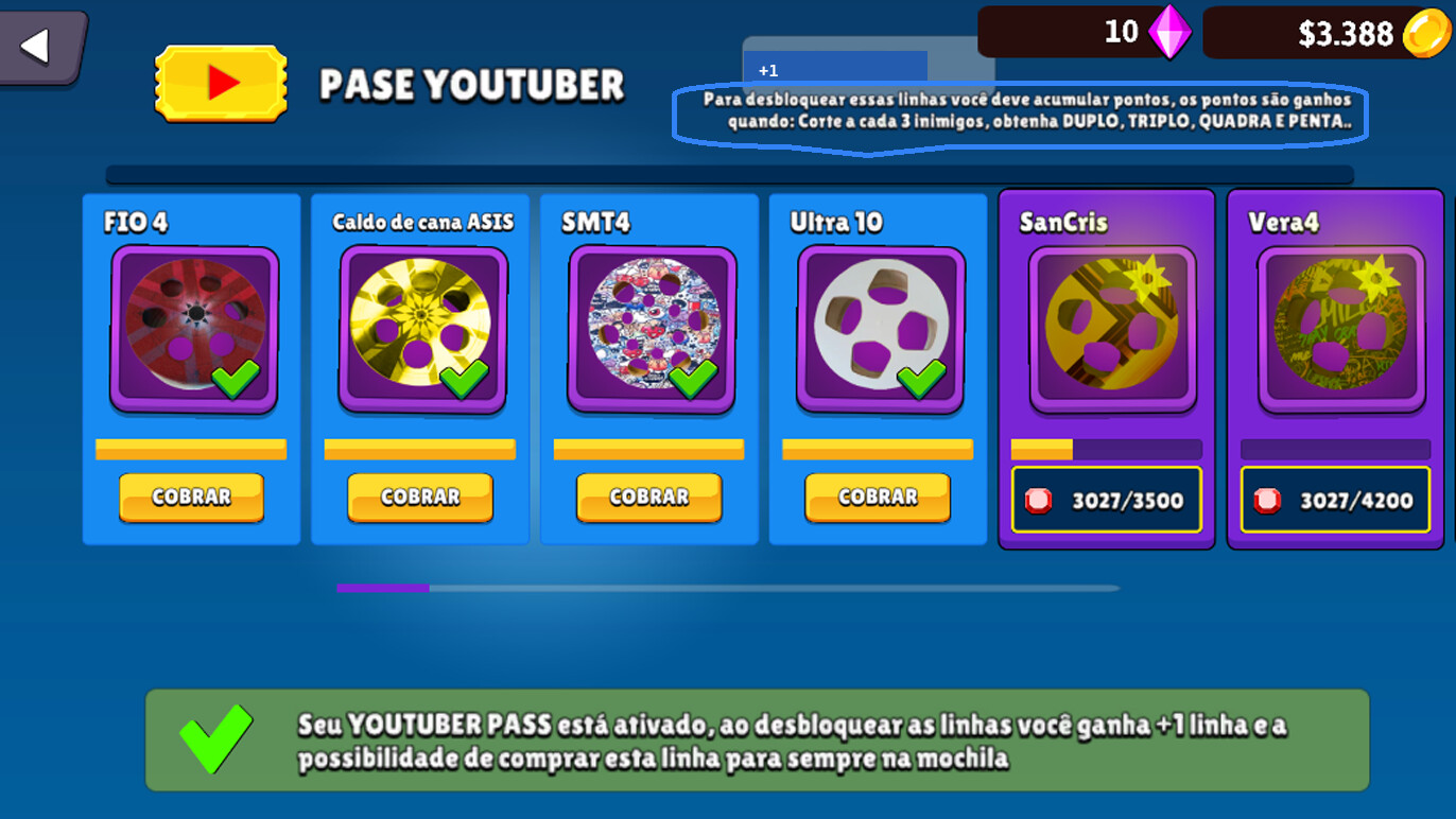CS Diamantes Pipas: DLC PASE Member Featured Screenshot #1