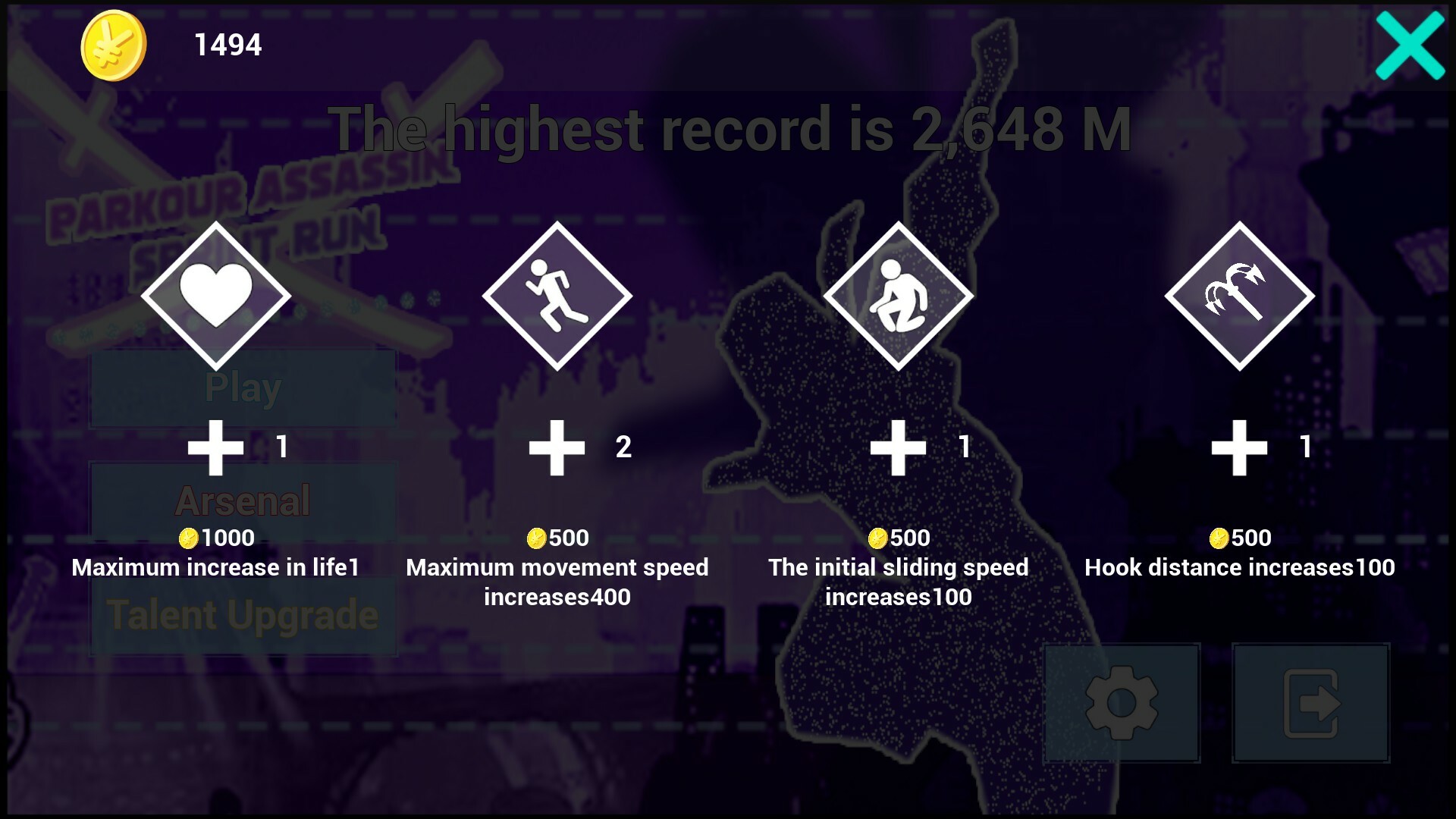 Parkour Assassin: Sprint Run screenshot #6