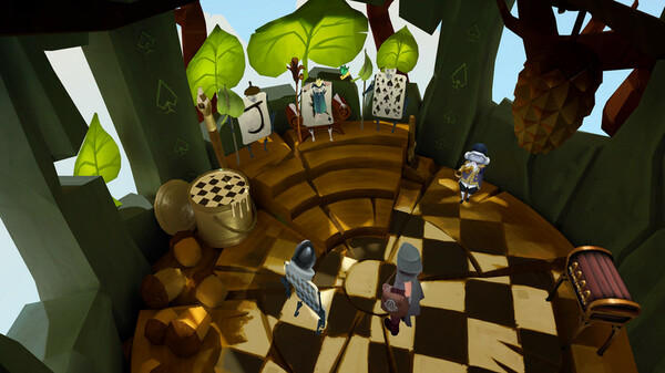 Down the Rabbit Hole Flattened