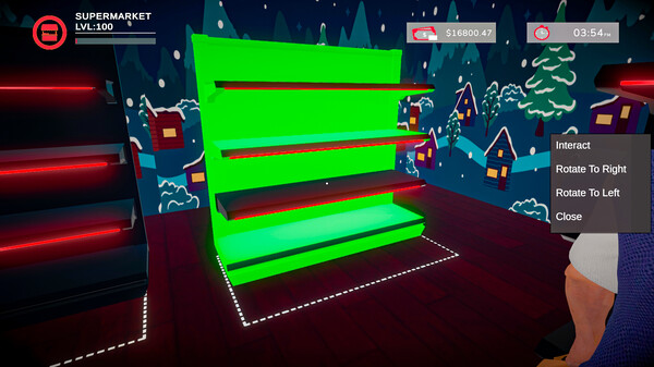 Screenshot z Christmas Store: Santa's Supermarket Simulator