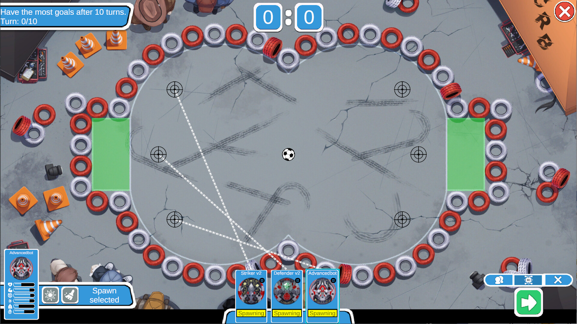 Crazy Robot Ball screenshot #3