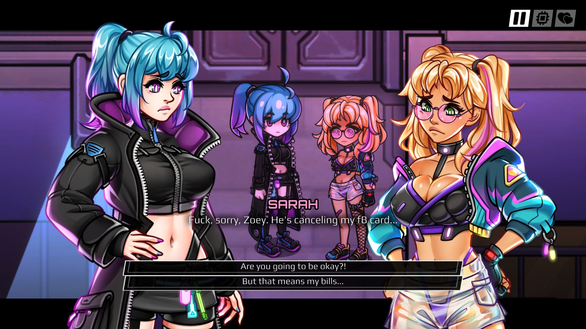 Third Crisis: Neon Nights screenshot #18
