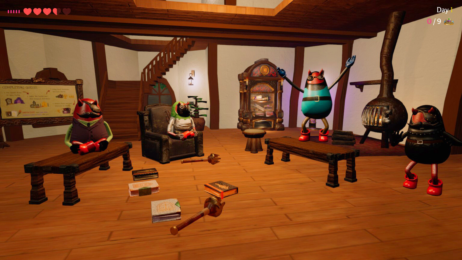 Screenshot of Cursed Companions Demo