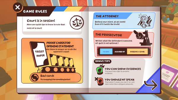 Screenshot of Guilty as Sock!