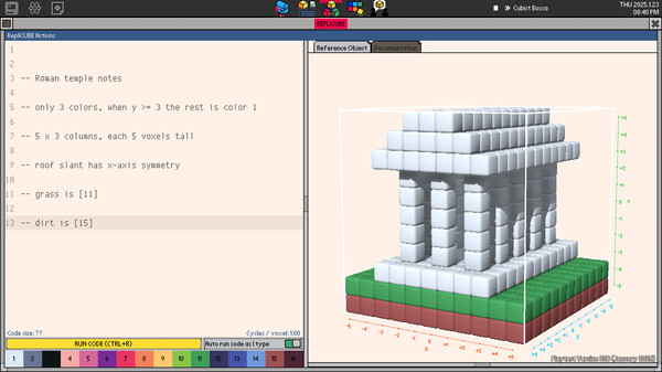Replicube game for Linux 1