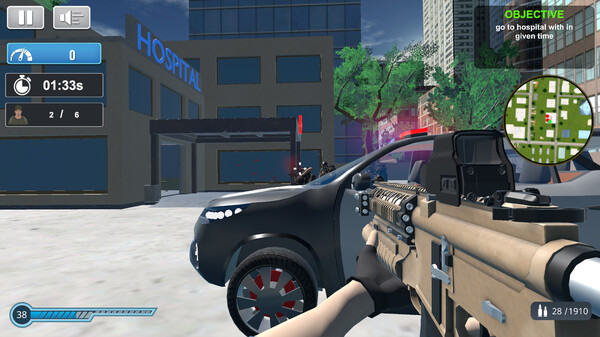 Screenshot z Street Crime Mission