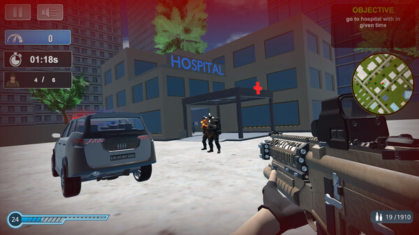 Screenshot z Street Crime Mission