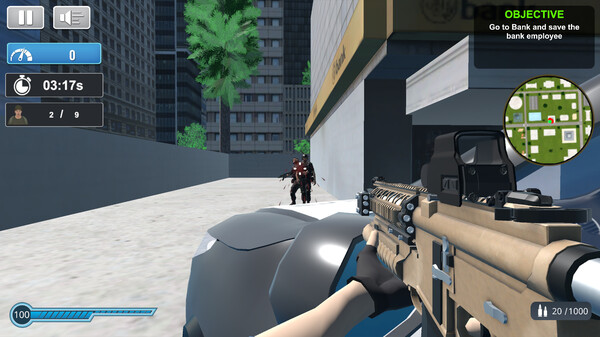 Screenshot z Street Crime Mission