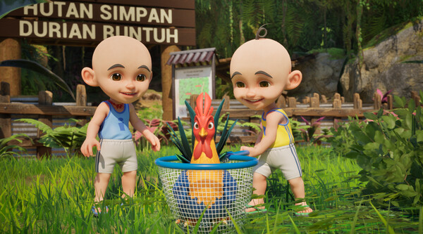 Скриншот из Upin & Ipin Universe