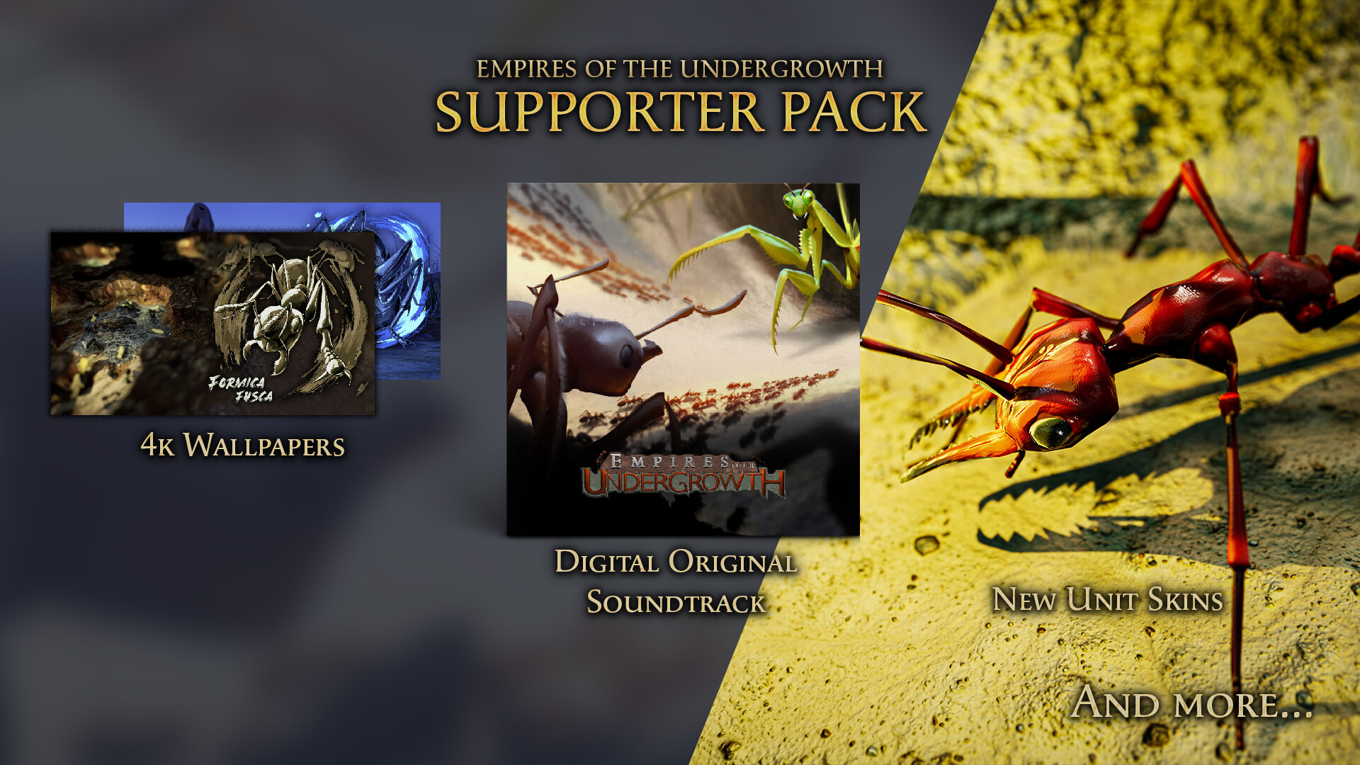 Empires of the Undergrowth - Supporter Pack Featured Screenshot #1