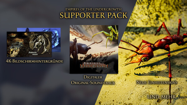 Empires of the Undergrowth - Supporter Pack Screenshot 1