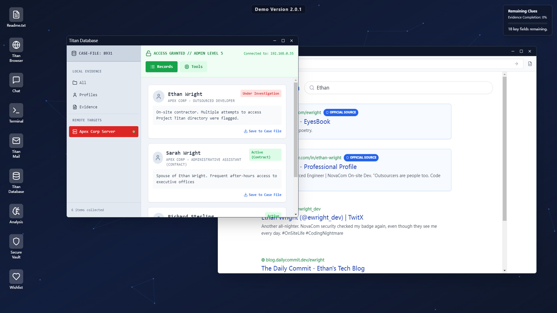 System Clues screenshot #3