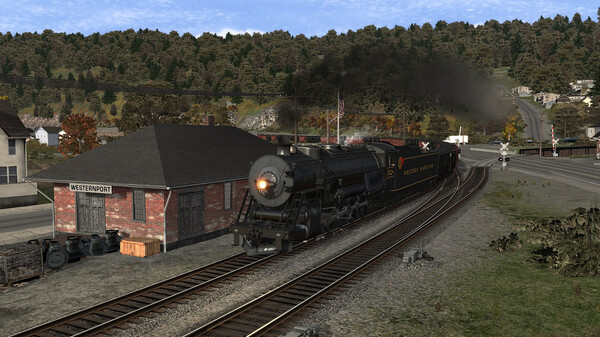 Train Simulator: Western Maryland I-2 Class — скриншот 10