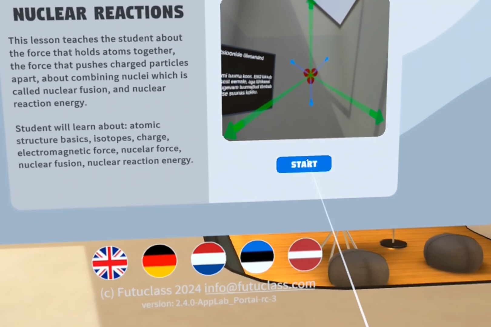 Futuclass - Nuclear Reactions Featured Screenshot #1