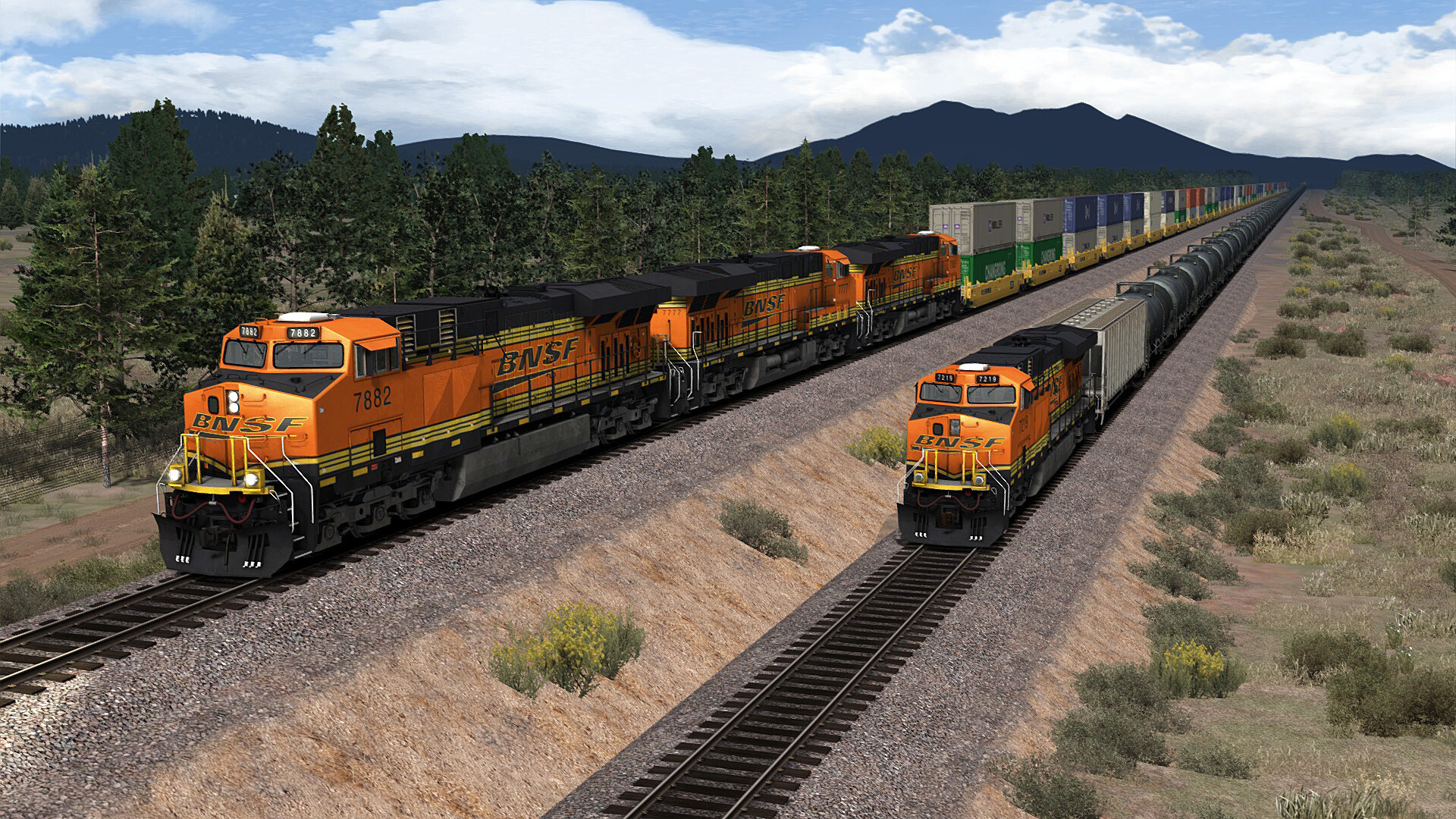 #3. TS Marketplace: BNSF Scenario Pack 02 (Steam) 由: Dovetail Games